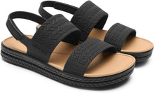 DREAM PAIRS Women's Water Sandals Comfortable Flat Beach Platform Elegant Summer Walking Shoes View 4
