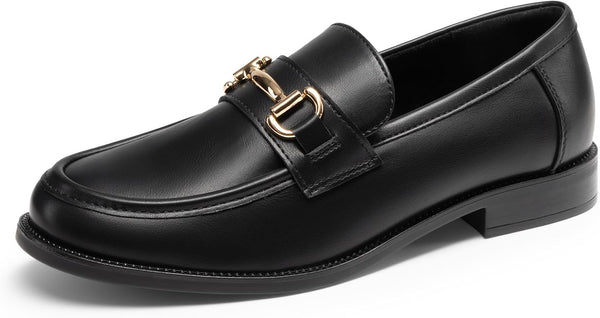 DREAM PAIRS Penny Loafer Women's Moccasin Slippers | Classic style, comfortable PU or patent leather, soft lining, comfortable 4 mm sole, non-slip TPR sole, for every season
