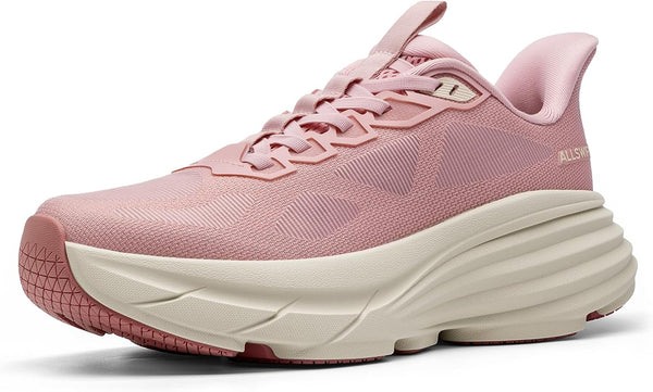 ALLSWIFIT Women's Lightweight Trainers | Slip-on, hands-free, cushioning, running, tennis, non-slip, comfortable, fitness, training, breathable, shock absorption
