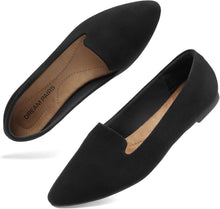 DREAM PAIRS Ballerinas Women's Pointed Flat Shoes | Elegant and fashionable style, faux leather or faux suede, pointed tapered, soft lining, non-slip, ideal for the office View 1