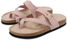 Women's Toe Separator Cork Foot Bed Sandals Adjustable Comfortable Slippers Elegant Summer Slippers EU 36-41 View 1