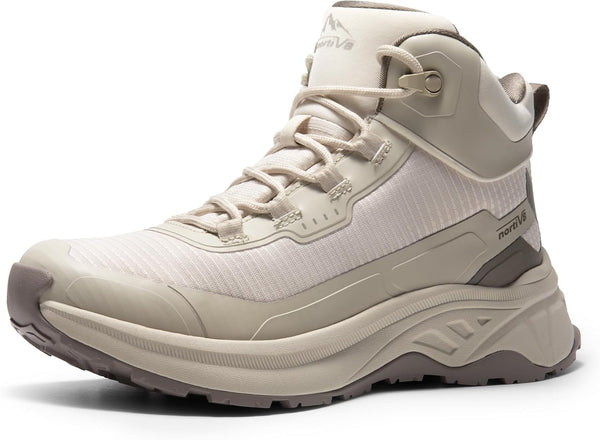 NORTIV 8 Women's Hiking Boots Trekking Shoes | Water-repellent, non-slip, stylish, versatile hiking shoes for women, hiking, walking for leisure activities