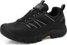 AX BOXING Hiking Shoes Men's Waterproof Trekking Shoes Low Outdoor Shoes Toe Cap for Trekking Hiking Camping 41-46 EU View 1