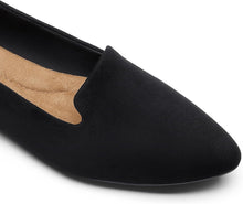 DREAM PAIRS Ballerinas Women's Pointed Flat Shoes | Elegant and fashionable style, faux leather or faux suede, pointed tapered, soft lining, non-slip, ideal for the office View 4