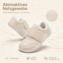 Unisex Kinder Barfussschuhe Breiter Zehenraum Sneaker Komfortabel Minimalistische Outdoor Walking Leichte Rutschsicher Turnschuhe für Jungen Mädchen Kleinkind Weiß 24 View 2