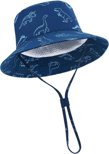 TOMEEK Baby Sun Hat Unisex Children's Summer Hat UV Protection Fishing Hat with Adjustable Drawstring Boys Girls Beach Hat View 1