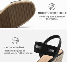 DREAM PAIRS Women's Wedge Sandals Wedge Sandals Open Toe Ankle Strap Espadrilles Sandals Wedge Heel Summer View 4