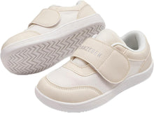 Unisex Kinder Barfussschuhe Breiter Zehenraum Sneaker Komfortabel Minimalistische Outdoor Walking Leichte Rutschsicher Turnschuhe für Jungen Mädchen Kleinkind Weiß 24 View 1