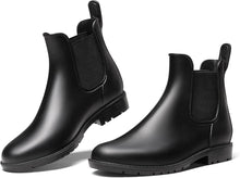 DREAM PAIRS Women's Wellington Boots, Waterproof Chelsea Boots | Lightweight and waterproof, non-slip tread sole, flexible, quick to put on and take off, for garden and walks View 1