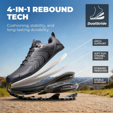 NORTIV 8 Armadillo FieldLite Men's Hiking Shoes | Non-slip waterproof lightweight 4-in-1 rebound technology for comfort outdoor trekking camping climbing daily trainers View 4