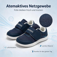 Unisex Kinder Outdoor Walking Turnschuhe Barfussschuhe Breiter Zehenraum Leichte Rutschsicher Sneaker Komfortabel Minimalistische für Jungen Mädchen Kleinkind Blau 22 View 2