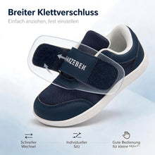 Unisex Kinder Outdoor Walking Turnschuhe Barfussschuhe Breiter Zehenraum Leichte Rutschsicher Sneaker Komfortabel Minimalistische für Jungen Mädchen Kleinkind Blau 25 View 4