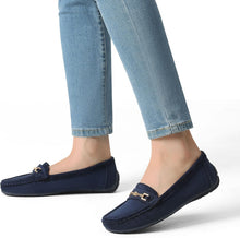 DREAM PAIRS Loafer Women's Comfortable Moccasins Slippers | Soft insole, flexible TPR sole, lightweight, non-slip, comfortable fit, classic look, for everyday use and office View 2