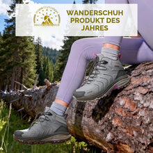 NORTIV 8 Women's Hiking Boots | 4-IN-1 Rebound Tech Leicht Wasserdicht Outdoor Trekking Rutschfest Bequem Knöchel Atmungsaktiv Boot für Camping Reisen View 4