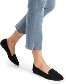 DREAM PAIRS Ballerinas Women's Pointed Flat Shoes | Elegant and fashionable style, faux leather or faux suede, pointed tapered, soft lining, non-slip, ideal for the office View 2