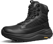 NORTIV 8 Mens Military Tactical Wide Toe Box | Non-slip military boots barefoot hiking shoes with low side zip motorcycle combat boots work shoes View 1