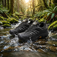 AX BOXING Hiking Shoes Men's Waterproof Trekking Shoes Low Outdoor Shoes Toe Cap for Trekking Hiking Camping 41-46 EU View 2